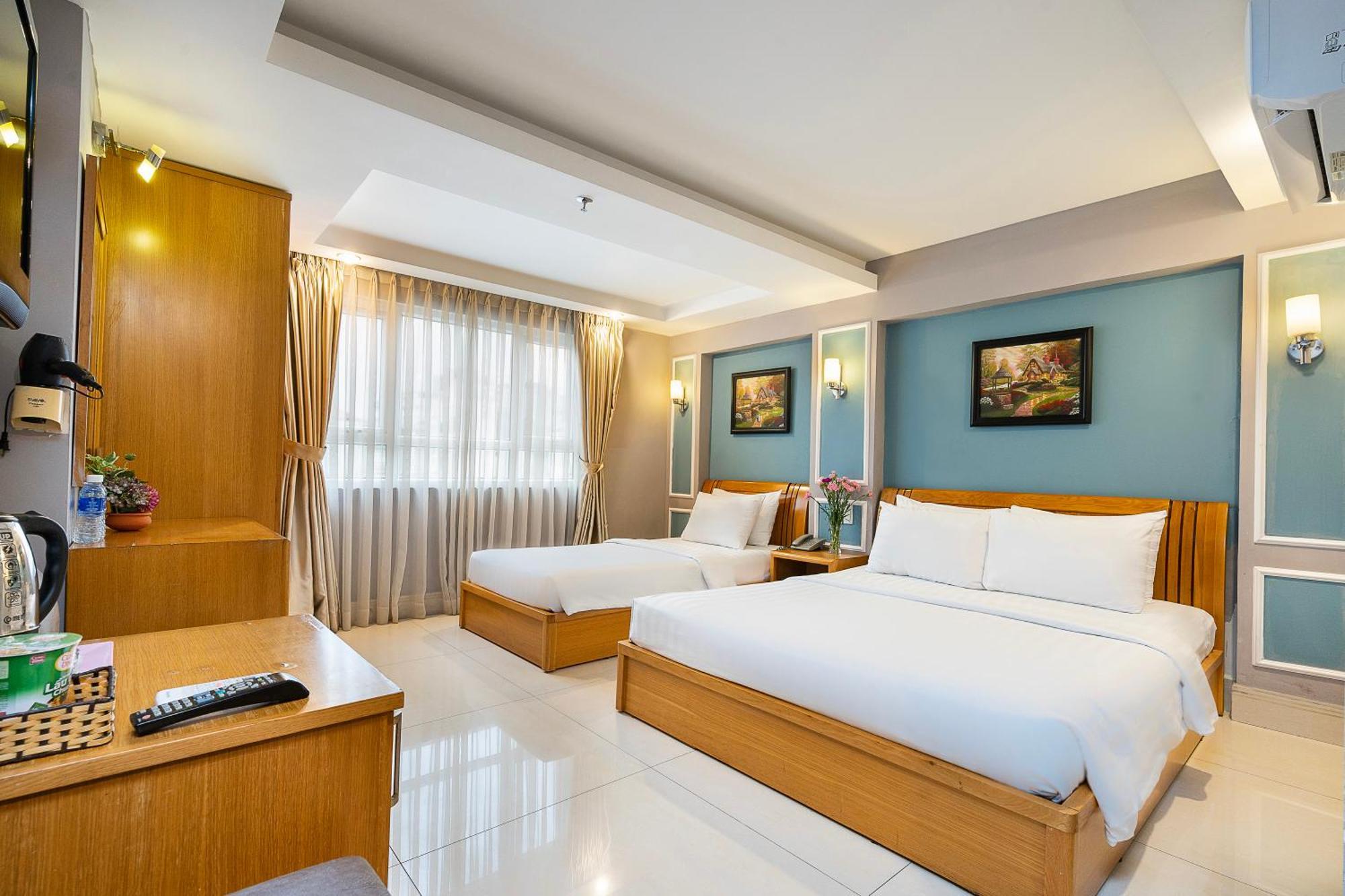 Lucky Star Hotel - Ben Thanh ホーチミン市 エクステリア 写真
