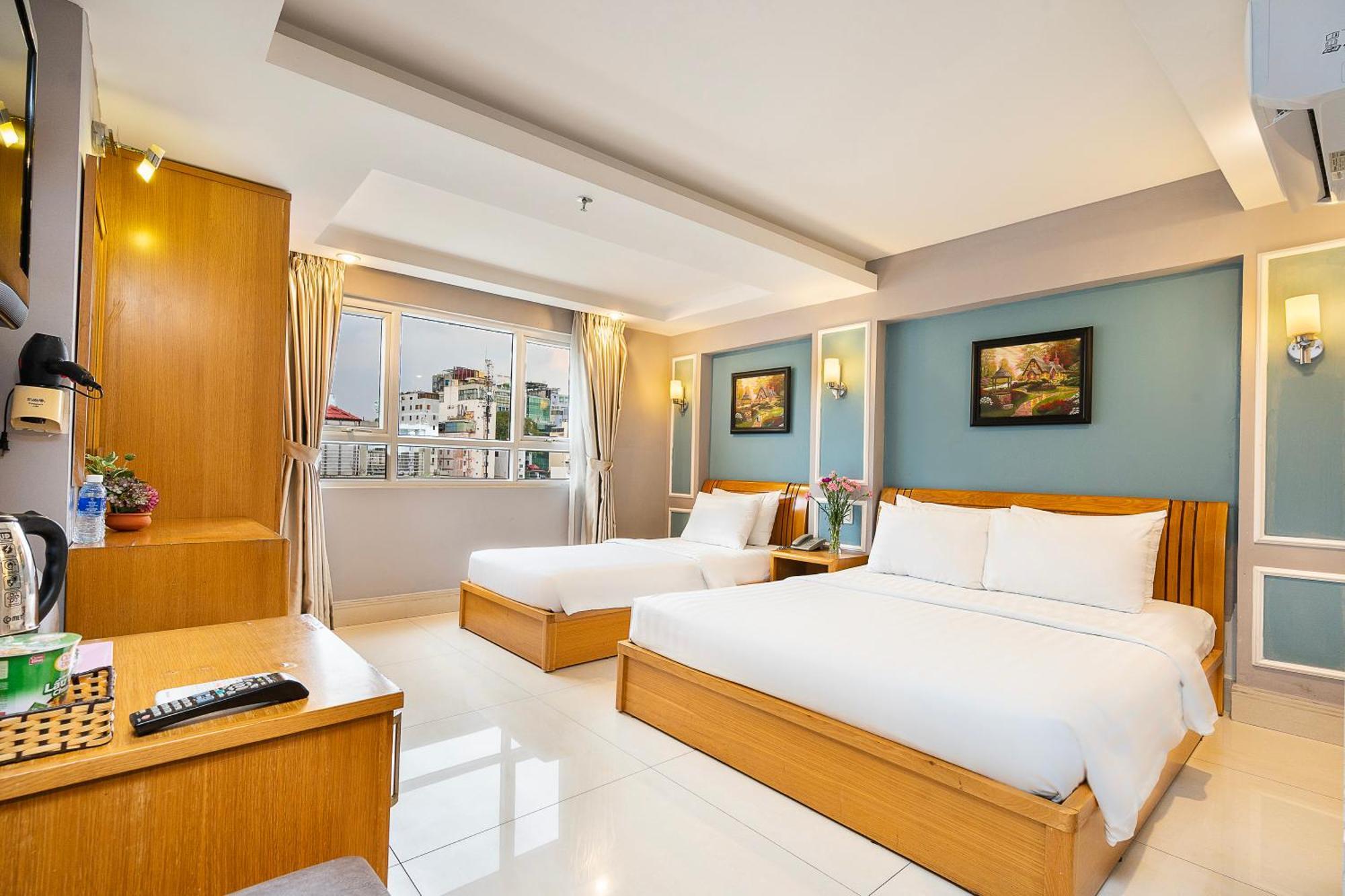 Lucky Star Hotel - Ben Thanh ホーチミン市 エクステリア 写真